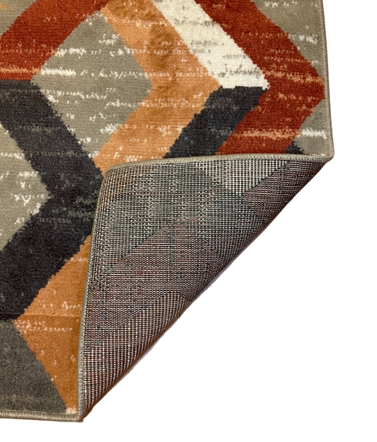 Carpet for living room/bedroom, Copenhagen Geometric Multicolor, BCF, OW Scandic 5772,KS2,Z