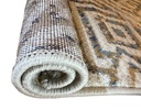 Carpet for living room/bedroom, Prague Modern Beige Squares, PP Heatset, OW Satchi 5602,GB4,L