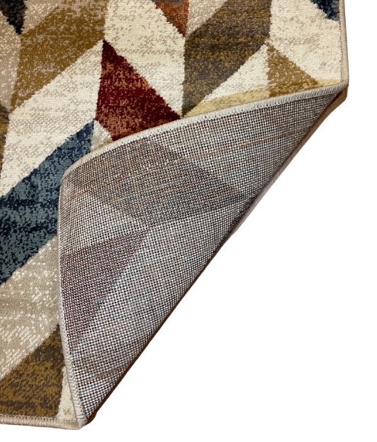 Carpet for living room/bedroom, Barcelona Geometric Multicolor, PP Heatset, OW Satchi 3529,GB4,X