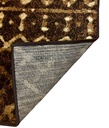 Carpet for living room/bedroom, Dodoma Geometric Brown, PP Heatset, OW Topaz 3070,CP5,D