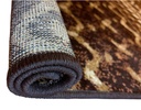 Carpet for living room/bedroom, Dodoma Geometric Brown, PP Heatset, OW Topaz 3070,CP5,D