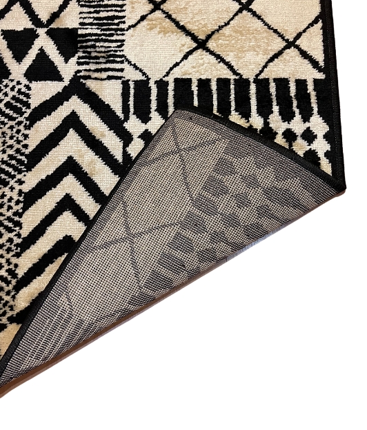 Carpet for living room/bedroom, Abuja Geometric Beige, PP Heatset, OW Topaz 828,CP5,K