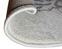 Carpet for Kids room, Tiger Circle, PP Extra Soft Frize, OW Giovanni Kids 7352,QH5,W, 80 X 80 CM