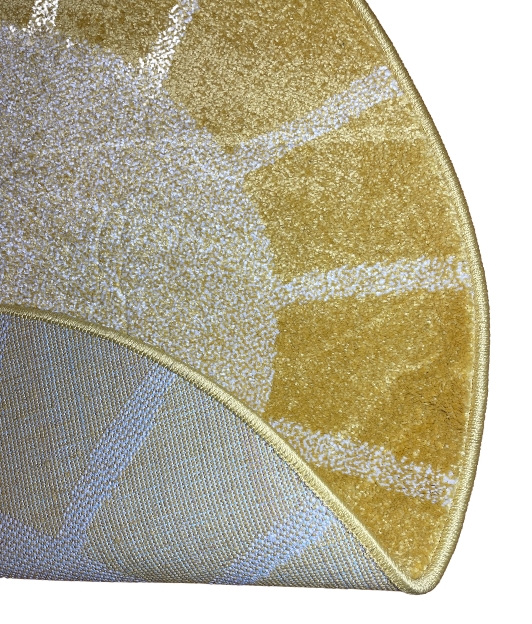 Carpet for Kids room, Sun Circle, PP Extra Soft Frize, OW Giovanni Kids 357,QH5,Y, 80 X 80 CM