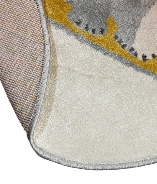 Carpet for Kids room, Polar Bear, PP Extra Soft Frize, OW Giovanni Kids 273,QH5,L, 80 X 80 CM