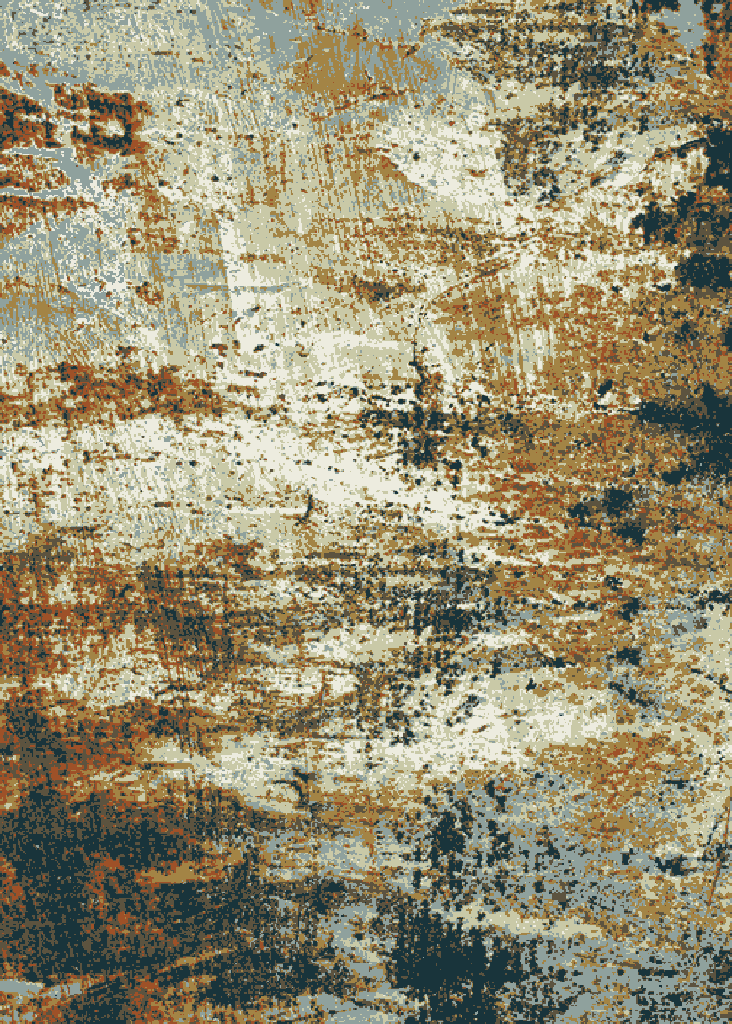 Carpet for living room/bedroom, Brașov Modern Abstract , PP Heatset, OW Satchi 723,GB4,X