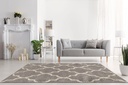 Covor living/dormitor, Bern Geometric Gri, PP Frize Shag, OW, 509,LH4,H