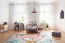 Carpet for Kids room, Dream Car, PP Extra Soft Frize, OW Giovanni Kids 7152,QH5,E, 120 X 170 CM