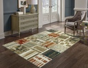Carpet for living room/bedroom, Madrid Stone Multicolor, PP Heatset, OW Satchi 2060,GB4,V
