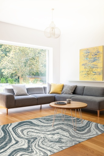 Carpet for living room/bedroom, Sevilla Marble Grey, PP Heatset, OW Estella 5571,OK1,Q