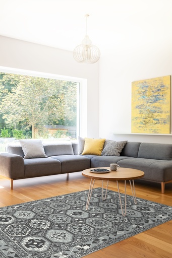 Covor living/dormitor , Brussels Classic Gri, PP Heatset, OW Estella 1538,OK1,V