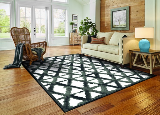 Carpet for living room/bedroom,  Oslo Geometric Grey, BCF,OW Scandic 1908,KS2,V