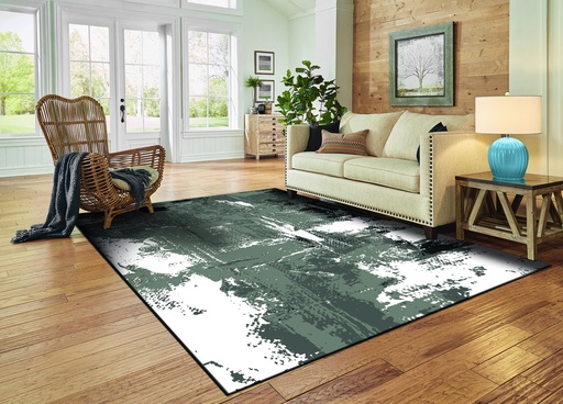 Covor living/dormitor, Sweden Abstract Gri,BCF,OW Scandic,2662,KS2,W
