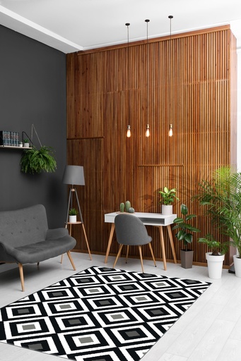 Carpet for living room/bedroom,  Denmark Geometric Grey, BCF,OW Scandic 2667,KS2,X